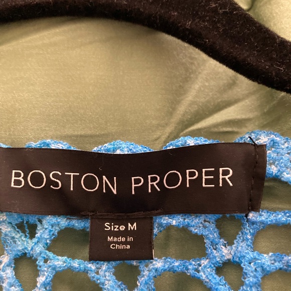 New (never worn) open weave sweater by Boston Proper - Picture 5 of 6